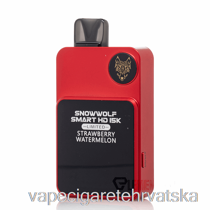 Vape Hrvatska Snowwolf Smart Hd 15k Limited Disposable Strawberry Lubenica